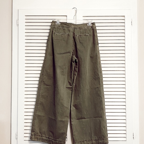 Free People - Wide Leg Cargo Pants - Picture 2 of 5